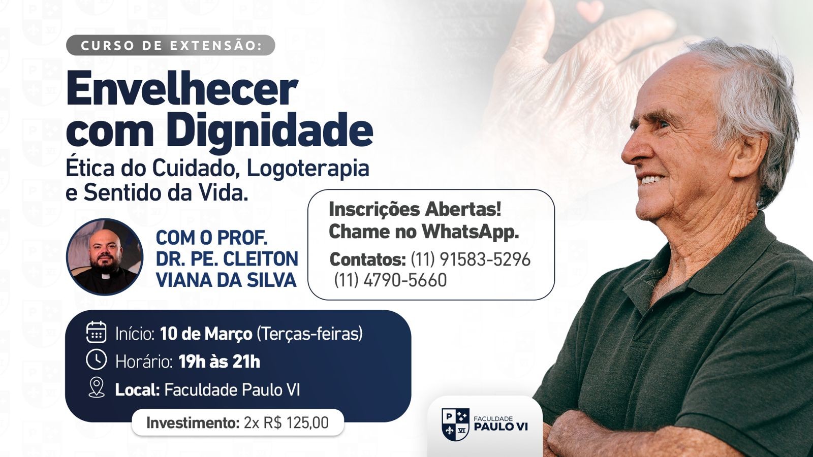 Envelhecer com Dignidade: Ética do Cuidado, Logoterapia e Sentido da Vida