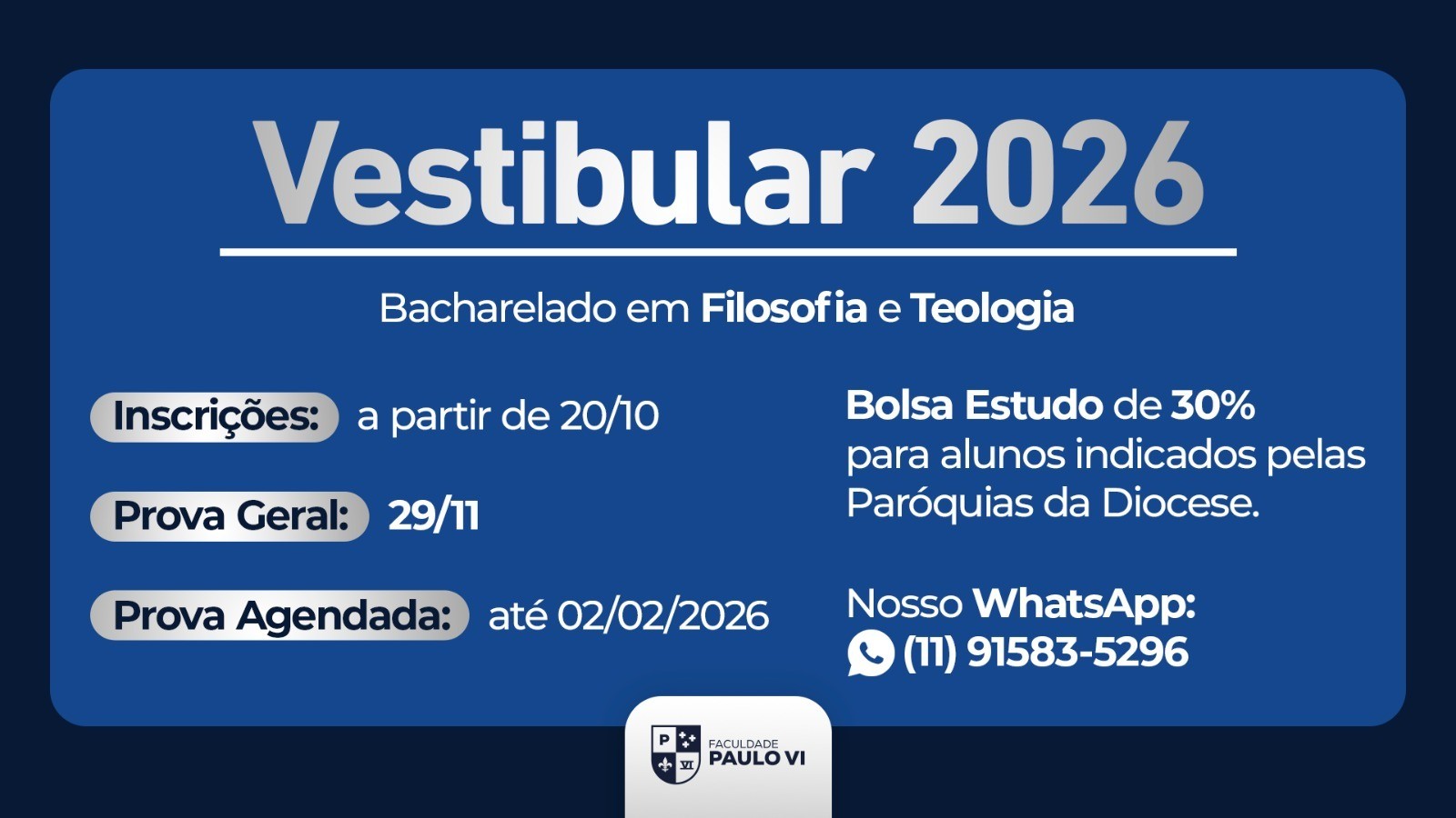 VESTIBULAR 2026